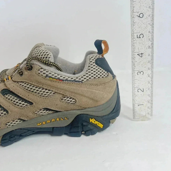 SOLD Merrell Moab 2 Ventilator Brown Hiking Shoes in Walnut Men's Size 9 - Picture 5 of 8